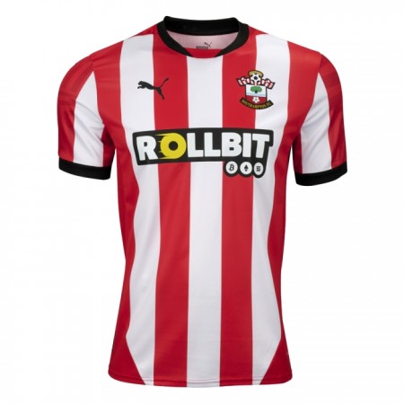 Koszulka Southampton Domowe 2024-25 Koszulki Piłkarskie Krótki Rękaw